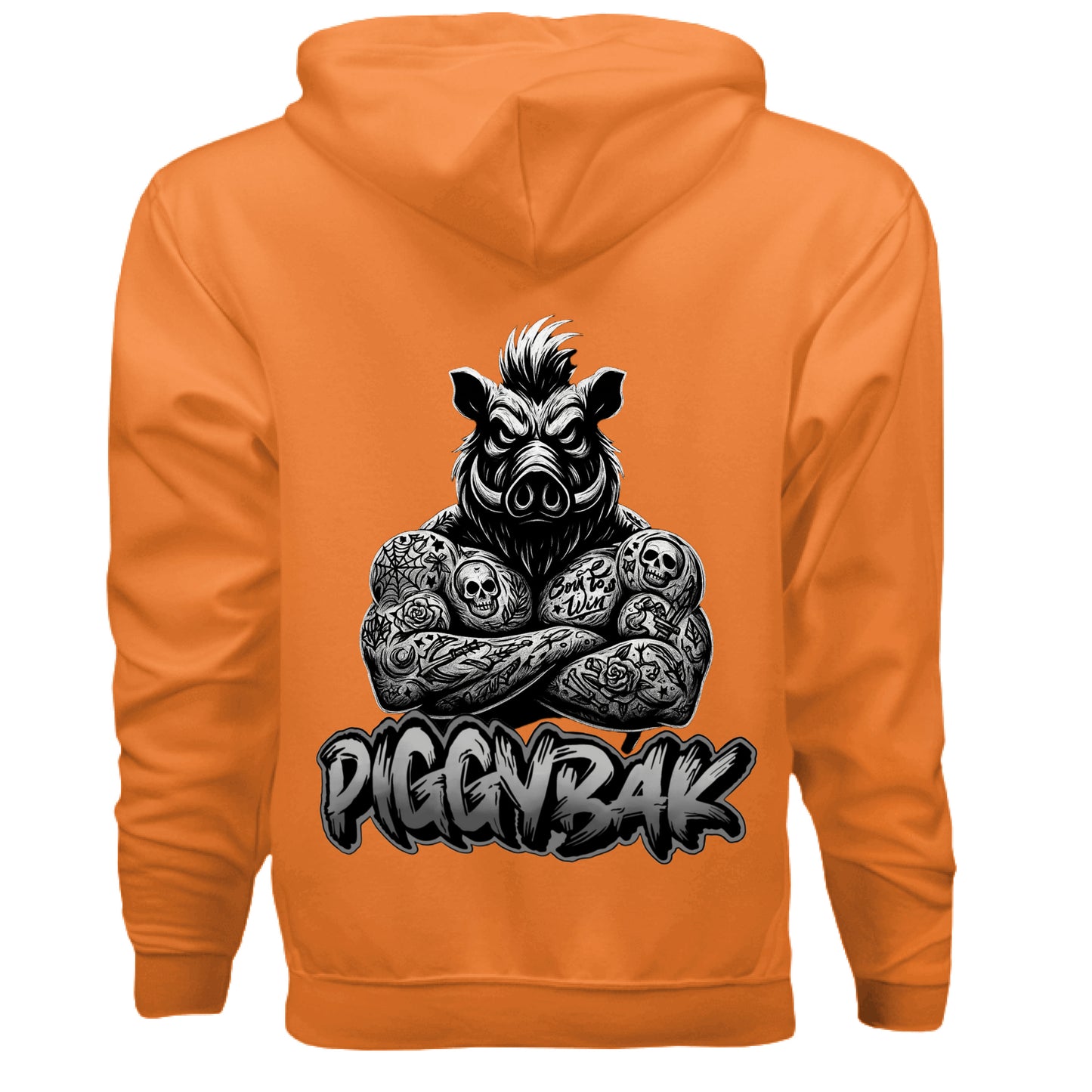 SAFETY ORANGE - BACK