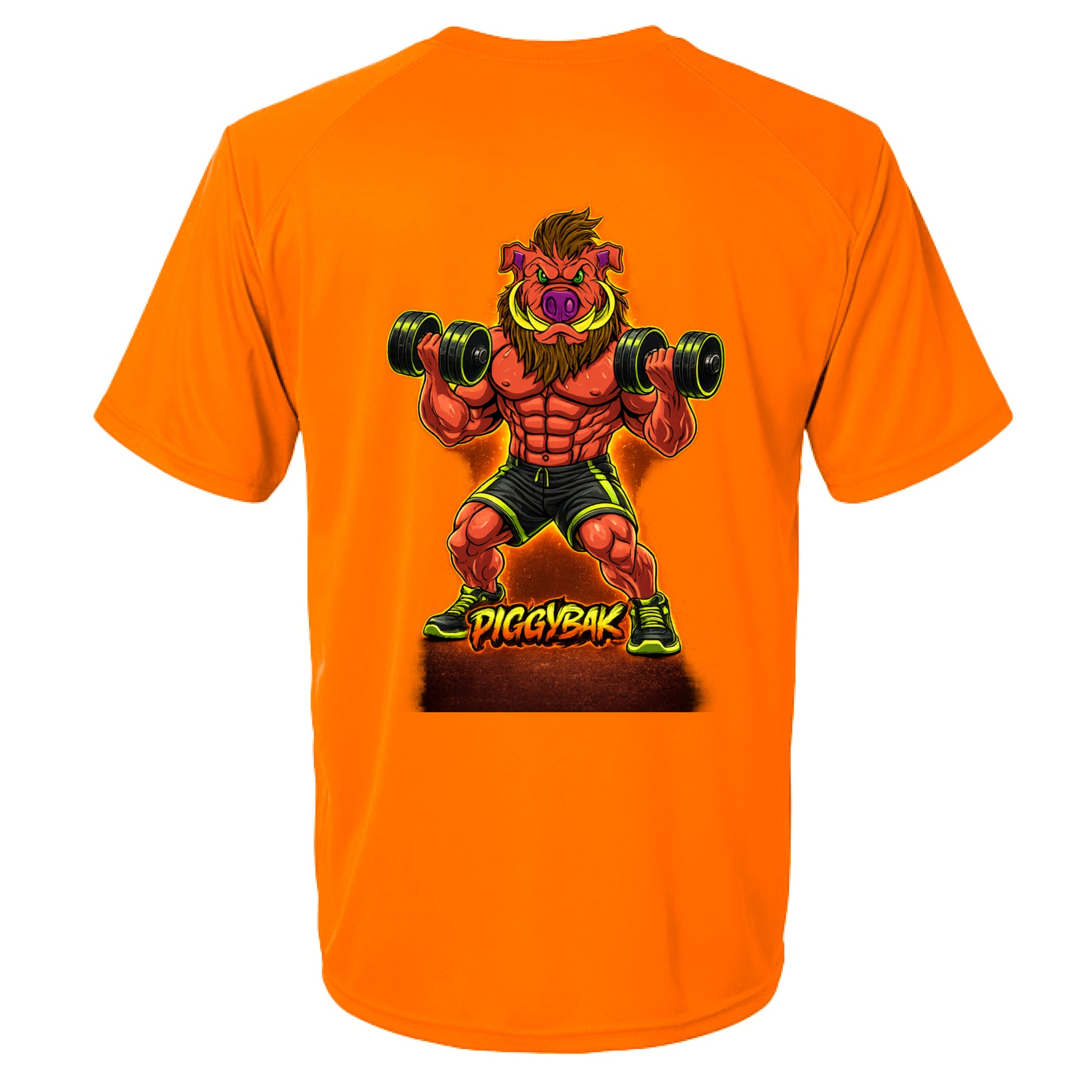 Neon Orange - BACK