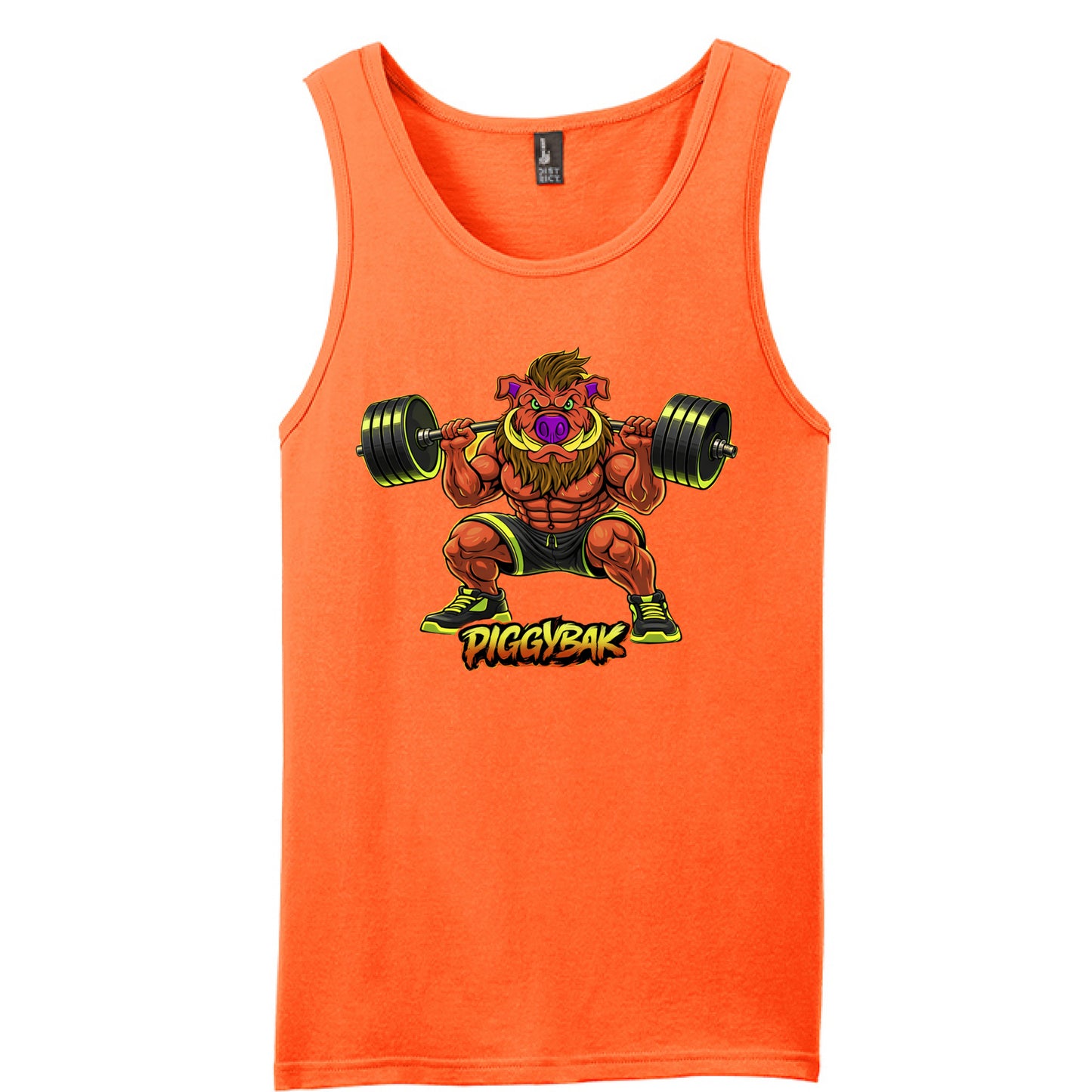 Neon Orange - FRONT